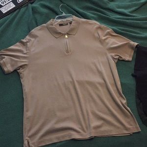 Men’s 1/4 zip polo shirt